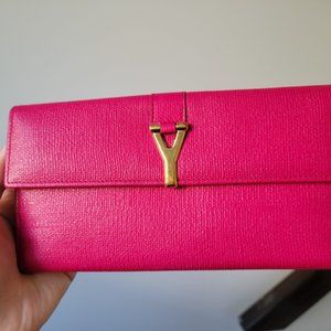YSL Y Line Flap Wallet